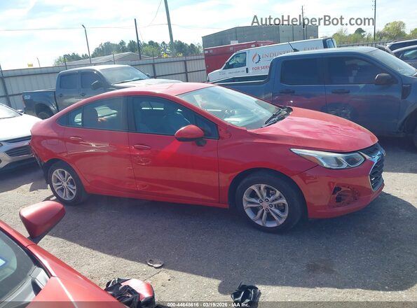 1G1BC5SM5K7128041 2019 CHEVROLET CRUZE Красный 