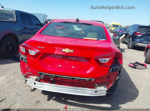 1G1BC5SM5K7128041 2019 CHEVROLET CRUZE Красный 