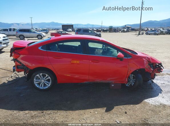 1G1BE5SM1K7118634 2019 CHEVROLET CRUZE Red Панорамний вид салону 360°