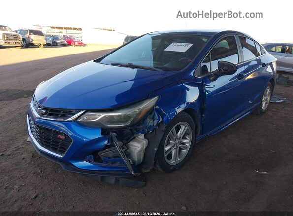 1G1BE5SM2J7128197 2018 CHEVROLET CRUZE Blue Front left