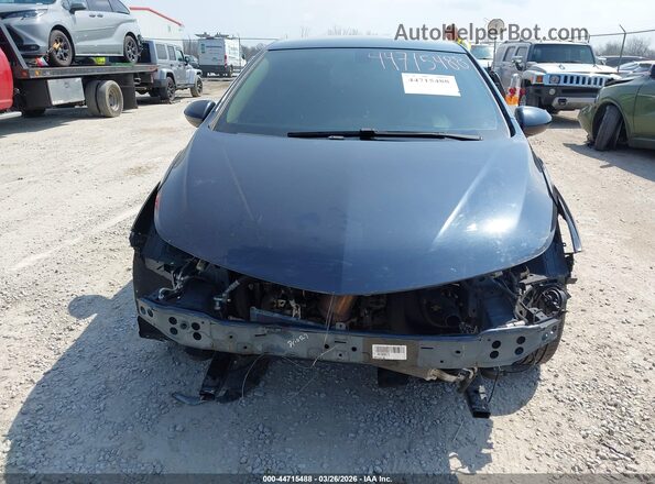 1G1BE5SM4G7316082 2016 CHEVROLET CRUZE Blue ხელსაწყოთა პანელის ხედი