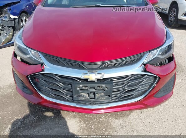 1G1BE5SMXK7142253 2019 CHEVROLET CRUZE Red Սարքավորումների վահանակի տեսք