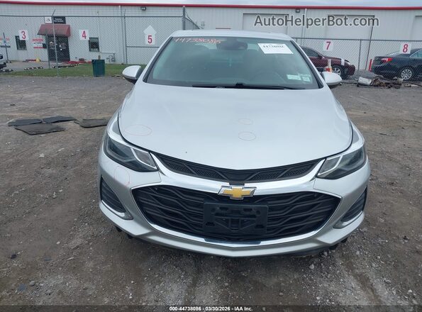 1G1BF5SM1K7129159 2019 CHEVROLET CRUZE Silver Вид щитка приладів