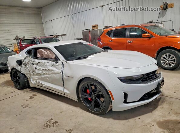 1G1FB1RSXM0142675 2021 CHEVROLET CAMARO White Przód prawy