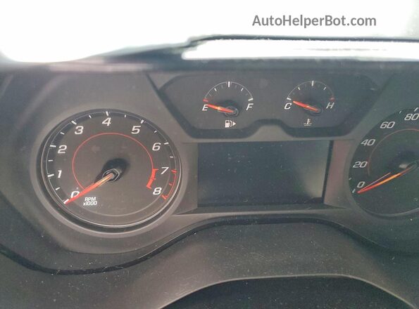 1G1FB1RX8P0100215 2023 CHEVROLET CAMARO White Instrument cluster view