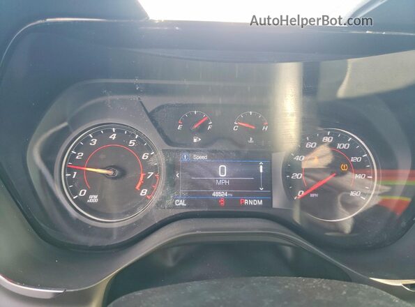 1G1FB1RX8P0160415 2023 CHEVROLET CAMARO Белый Вид щитка приборов