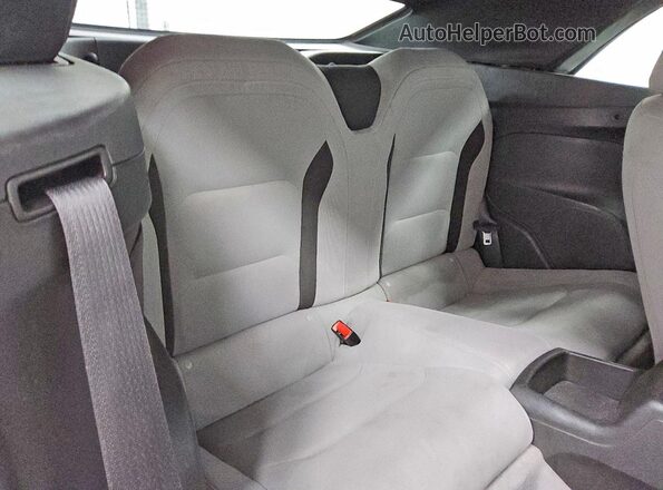 1G1FB3DX6P0138531 2023 CHEVROLET CAMARO Gray უკანა სავარძლების ხედი