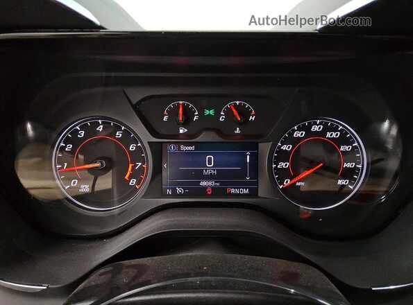 1G1FB3DX6P0138531 2023 CHEVROLET CAMARO Gray ხელსაწყოთა პანელის ხედი