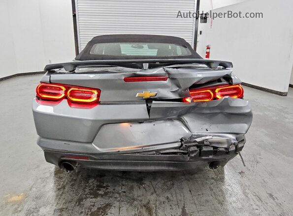 1G1FB3DX6P0138531 2023 CHEVROLET CAMARO Gray უკანა ხედი