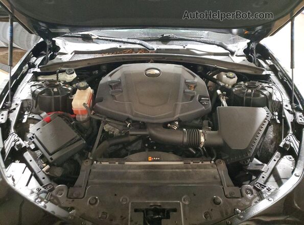1G1FC1RS9P0157959 2023 CHEVROLET CAMARO Black უკანა სალონის ხედი