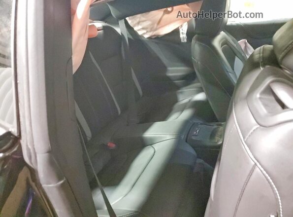1G1FC1RS9P0157959 2023 CHEVROLET CAMARO Black უკანა სავარძლების ხედი