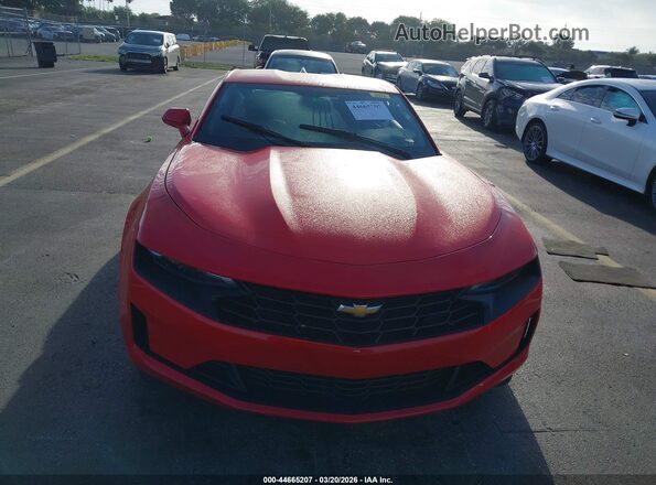 1G1FD1RS0P0104905 2023 CHEVROLET CAMARO Red Вид щитка приладів