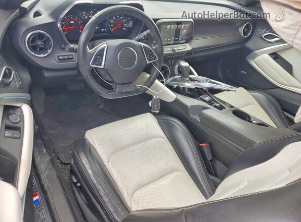 1G1FD1RS1G0137587 2016 CHEVROLET CAMARO Черный Вид панели приборов