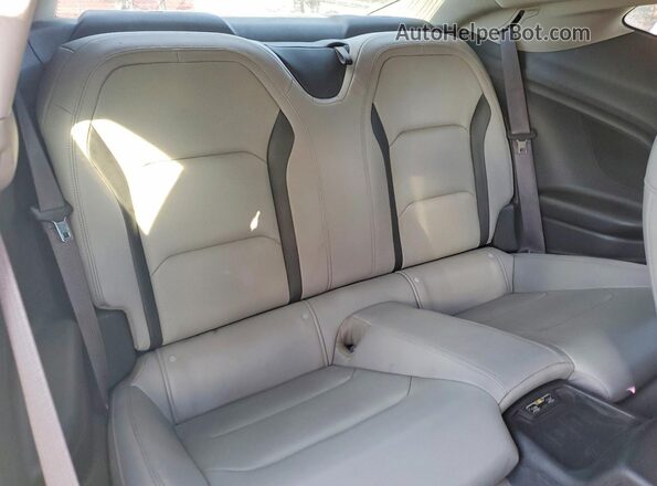 1G1FD1RS3G0132407 2016 CHEVROLET CAMARO White Вид задніх сидінь