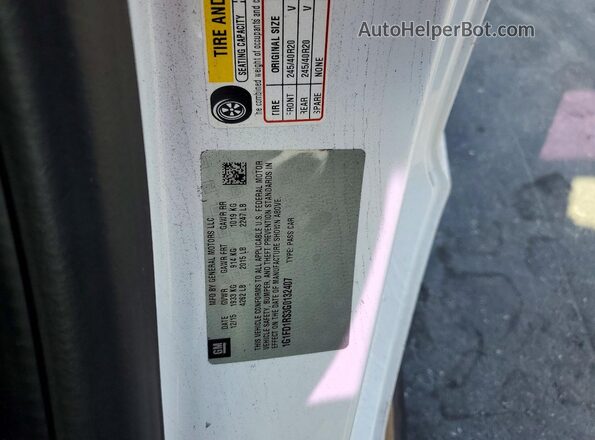1G1FD1RS3G0132407 2016 CHEVROLET CAMARO White Вид підкапотного простору