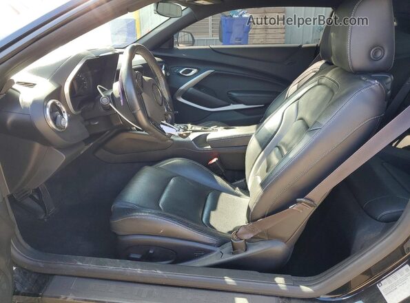 1G1FD1RS4G0190882 2016 CHEVROLET CAMARO Black Widok wnętrza z przodu