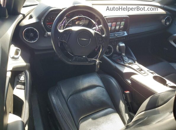 1G1FD1RS4G0190882 2016 CHEVROLET CAMARO Black Widok deski rozdzielczej