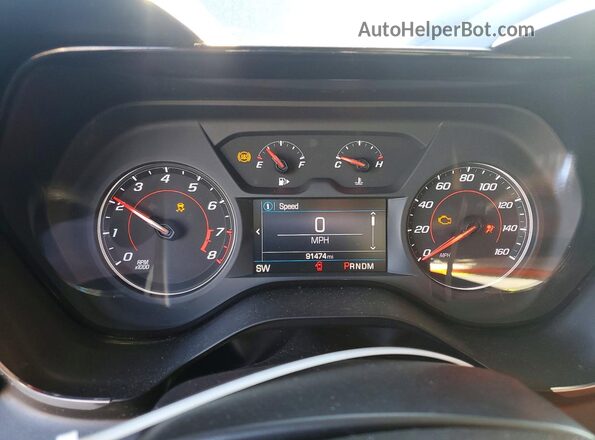 1G1FD1RS4K0118458 2019 CHEVROLET CAMARO Серый 