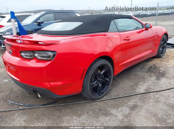 1G1FD3DS4M0101617 2021 CHEVROLET CAMARO Red Задня права чверть