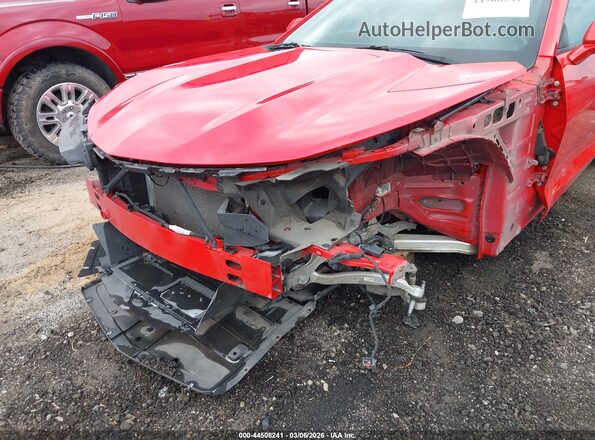 1G1FD3DS4M0101617 2021 CHEVROLET CAMARO Red Вид спереду