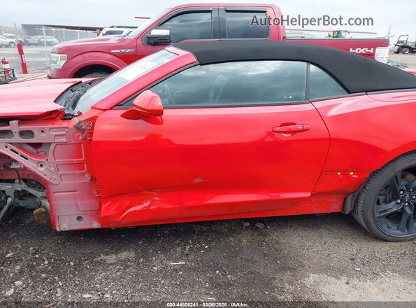 1G1FD3DS4M0101617 2021 CHEVROLET CAMARO Red 