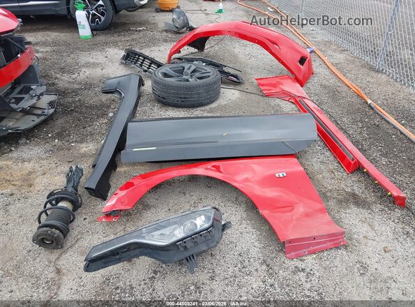 1G1FD3DS4M0101617 2021 CHEVROLET CAMARO Red Вид щитка приладів