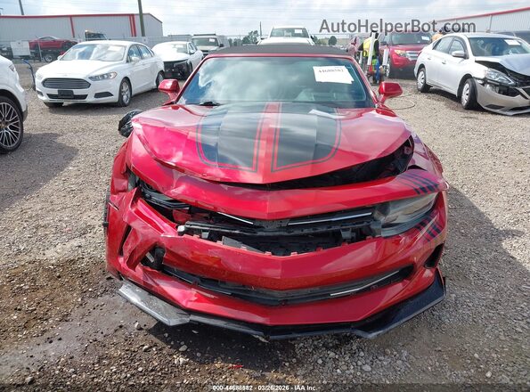 1G1FD3DX5G0174818 2016 CHEVROLET CAMARO Red Vista del cuadro de instrumentos