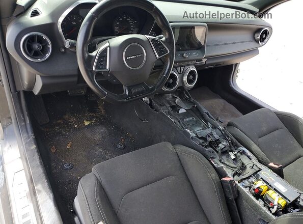 1G1FF1R70H0204526 2017 CHEVROLET CAMARO Черный Вид панели приборов