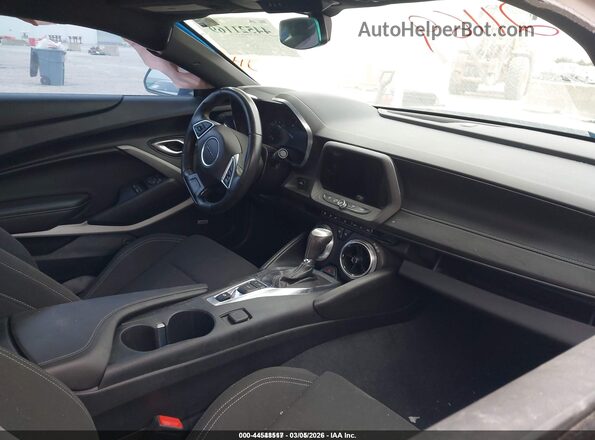 1G1FF1R70N0112604 2022 CHEVROLET CAMARO Blue Вид салону спереду
