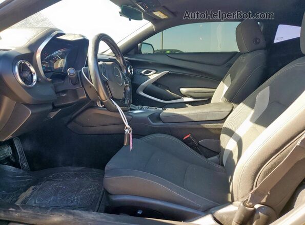 1G1FF1R74N0104182 2022 CHEVROLET CAMARO Black Vista interior delantera