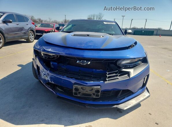 1G1FF1R76M0138350 2021 CHEVROLET CAMARO Blue Դիմացի տեսք