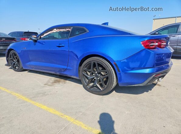 1G1FF1R76M0138350 2021 CHEVROLET CAMARO Blue Հետևի ձախ