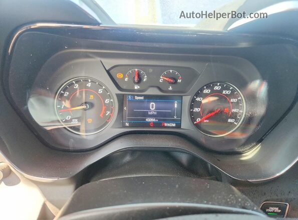 1G1FF1R76M0138350 2021 CHEVROLET CAMARO Blue Սարքավորումների վահանակի տեսք