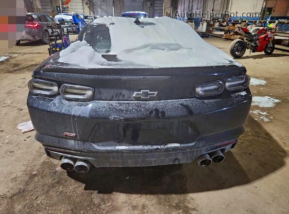 1G1FF1R78M0107407 2021 CHEVROLET CAMARO Black Vista trasera
