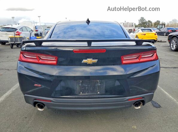 1G1FF1R7XH0185595 2017 CHEVROLET CAMARO Черный Вид сзади