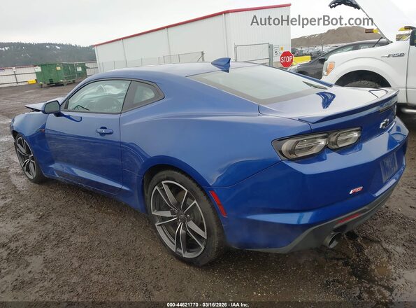 1G1FF1R7XM0142806 2021 CHEVROLET CAMARO Синий Задняя левая четверть