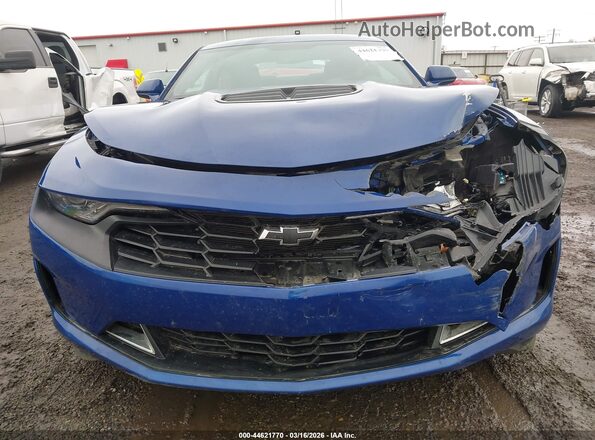 1G1FF1R7XM0142806 2021 CHEVROLET CAMARO Синий Вид щитка приборов