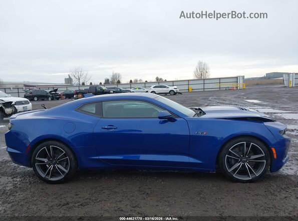 1G1FF1R7XM0142806 2021 CHEVROLET CAMARO Синий Вид задней части салона