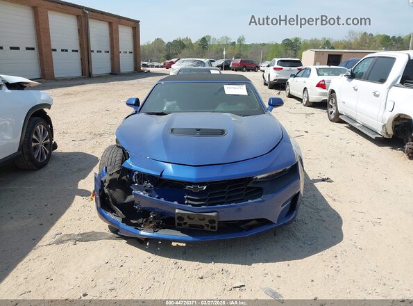 1G1FF3D74L0101055 2020 CHEVROLET CAMARO Blue Vista del cuadro de instrumentos