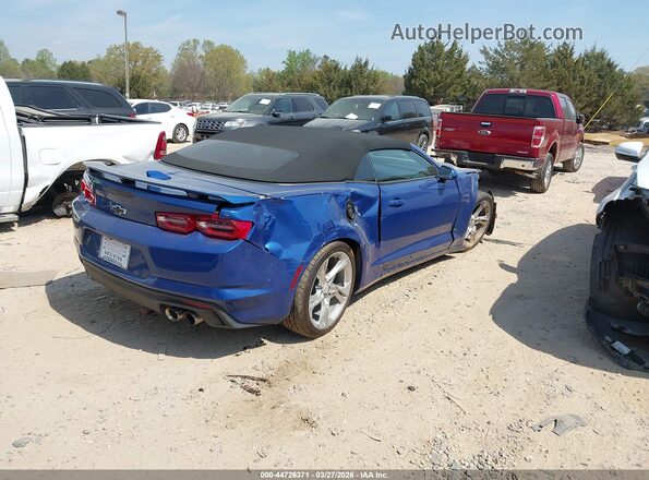 1G1FF3D74L0101055 2020 CHEVROLET CAMARO Blue Trasero derecho