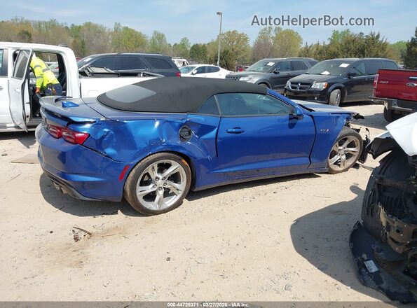 1G1FF3D74L0101055 2020 CHEVROLET CAMARO Blue Vista interior trasera