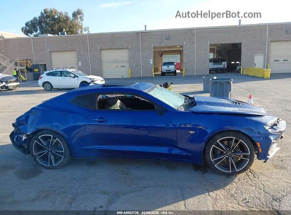1G1FG1R7XM0137246 2021 CHEVROLET CAMARO Blue Панорамний вид салону 360°