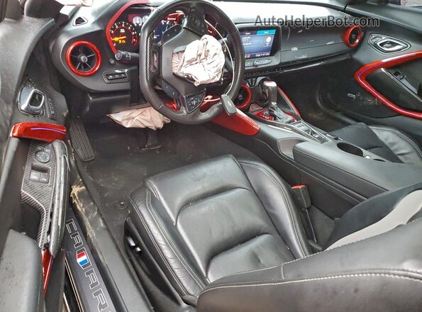 1G1FH1R70M0143151 2021 CHEVROLET CAMARO Red Առջևի վահանակի տեսք
