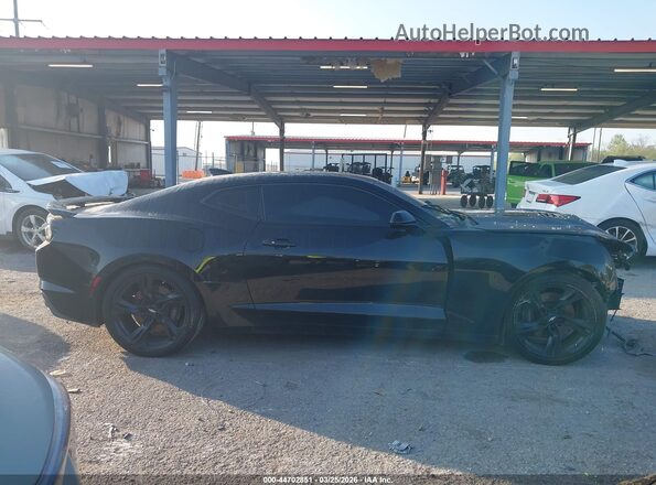 1G1FH1R74K0127628 2019 CHEVROLET CAMARO Black უკანა სალონის ხედი