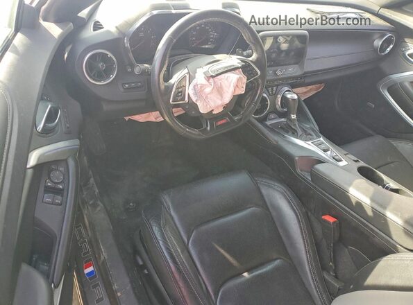 1G1FH3D73P0108269 2023 CHEVROLET CAMARO Charcoal წინა პანელის ხედი