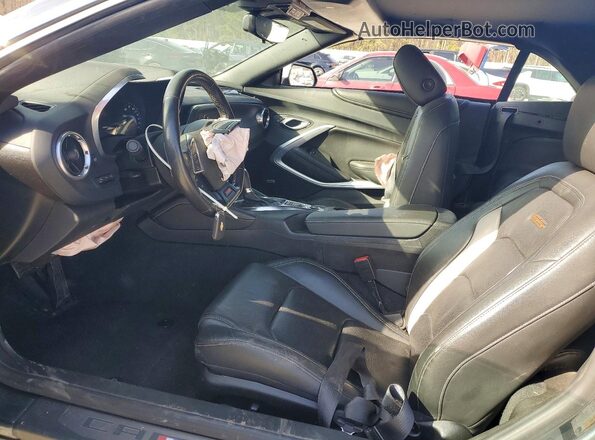 1G1FH3D73P0108269 2023 CHEVROLET CAMARO Charcoal წინა სალონის ხედი