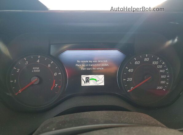 1G1FH3D73P0108269 2023 CHEVROLET CAMARO Charcoal ხელსაწყოთა პანელის ხედი