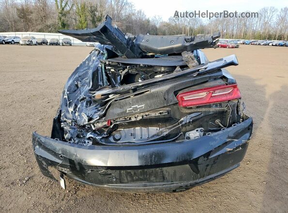 1G1FK1R65J0129587 2018 CHEVROLET CAMARO Black უკანა ხედი