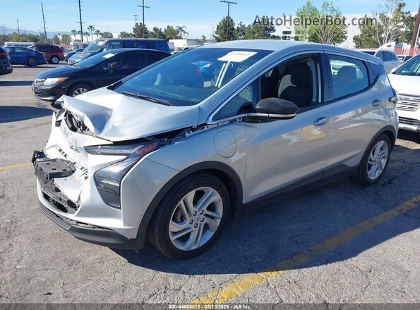 1G1FW6S06P4193890 2023 CHEVROLET BOLT Silver Առջևի ձախ երեք քառորդ տեսարան