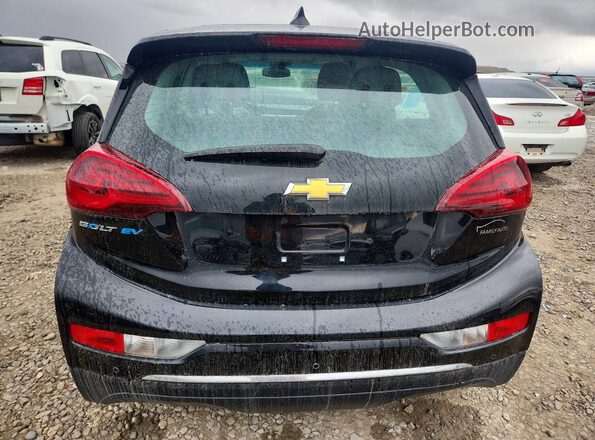 1G1FW6S09J4137529 2018 CHEVROLET BOLT Черный Вид сзади